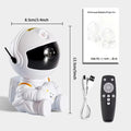 Projetor de luz 2025, céu estrelado, aurora, astronauta, espaço, projetor, nebulosa, teto, quarto, decoração de casa, presente infantil. - Nuvetzi.